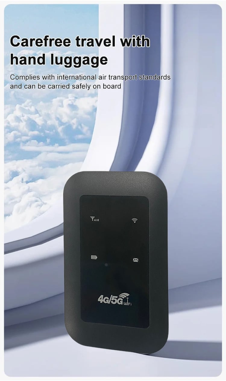 🔥Hot Sale🔥[Power on and use, free for life] All-network portable wifi